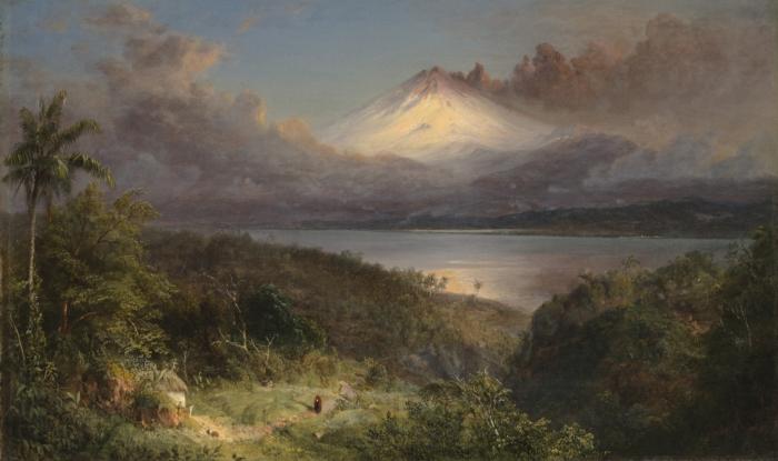 Frederic Edwin Church View of Cotopaxi Spain oil painting art